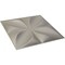 Ekena Millwork 11 7/8in. W x 11 7/8in. H Helene EnduraWall Decorative 3D Wall Panel Covers 0.98 Sq. Ft. WP12X12HEBAL - alternate 4